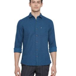 Turtle Blue Printed Shirt-image-96