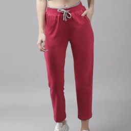 Cayman Pink Mid Rise Trackpants-image-58