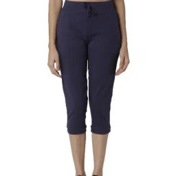 De Moza Blue Regular Fit Yoga Pants-picture-21