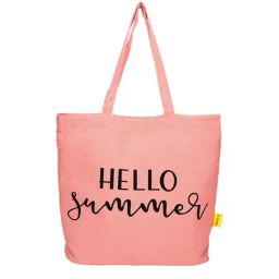 Forever 21 Peach Printed Medium Tote Handbag-image-3