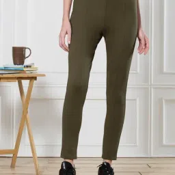 Van Heusen Green Mid Rise Tights-image-42