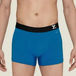 XYXX Azure Blue & Grey Regular Fit Trunks - Pack of 2-picture-29