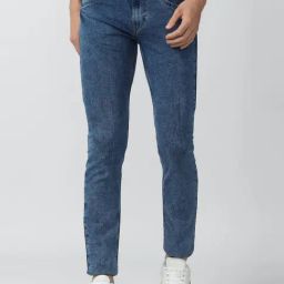 V Dot Blue  Skinny Fit Jeans-image-28