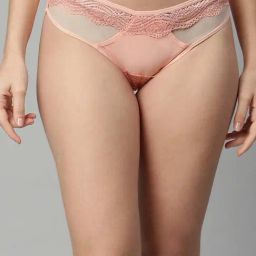 Cukoo Peach Lace Bikini Panty-image-96
