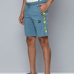 Puma Men Printed AOP Slim Fit Outdoor Sports Shorts-image-37