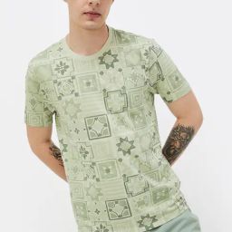 Fame Forever By Lifestyle Grey Slim Fit Printed T-Shirt-image-68