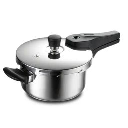 Tramontina Silver Stainless Steel Triply Pressure Cooker 3L-17