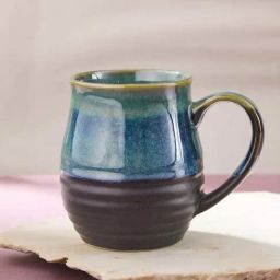 Fabindia Home Multicolor Ceramic Mug (290ml)-image-67