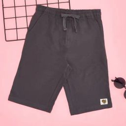 Pantaloons Junior Boys Grey Cotton Shorts-picture-28