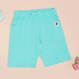 Pantaloons Junior Boys Blue Cotton Shorts-picture-32