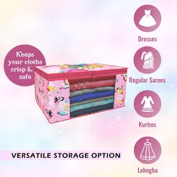 Kuber Industries Pink Set of 6 Regular Drawer Organiser Organisers image 4