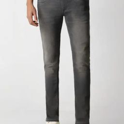 Van Heusen Grey Skinny Fit Jeans-image-90
