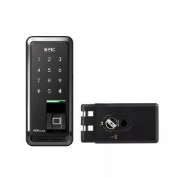 Epic 2 Way Smart Door Lock with Pin Number & Fingerprint Locking System, POP Scan H image 3
