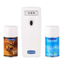 Airance Automatic LED A3 Room Freshener Dispenser Machine with 250 ml Each Oud Wood & Cool Splash Fragrance Spray Bottle (Pack of 3)-image-48