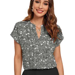 BAESD Women Floral Printed Round Neck  Top-image-79