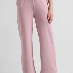 Only Pink Regular Fit High Rise Sweatpants-45