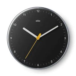 Braun Black Digital Alarm Clock With Snooze & Negative LCD Display-20