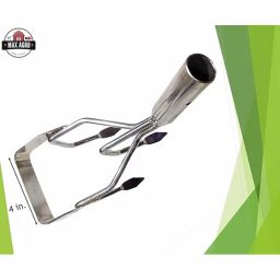 MAX AGRO 8 inch 2 in 1 Hand Weeder Without Handle with 3 Fingers and  4 inch Blade image 3