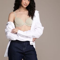 Calvin Klein Underwear Full Coverage Underwired Lightly Padded Plunge Bra QF7321ADLL5-53