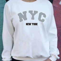 StyleCast x Revolte Women Typography Printed Round Neck Pullover Sweatshirt-picture-13