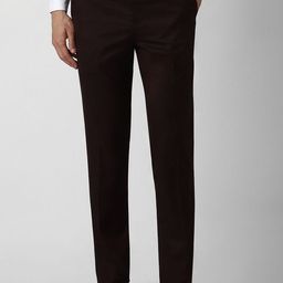 V Dot Men Slim Fit Formal Trousers-image-69