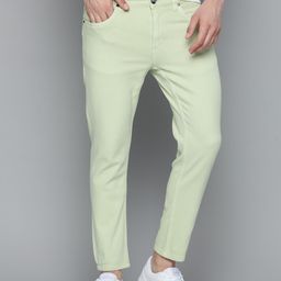 Mast & Harbour Men Slim Tapered Fit Stretchable Jeans-image-90