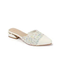 Anouk Colourblocked Party Block Mules image 2