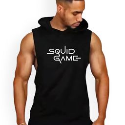 FABSTIEVE Printed Cotton Hooded Gym Innerwear Vests-25