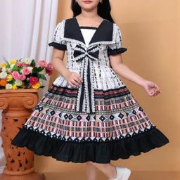 Zenat Girls Cotton Dresses-image-65