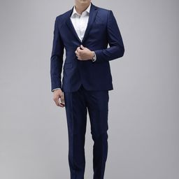 Park Avenue Super Slim Fit Single Breasted2 Piece Party Suits-picture-12