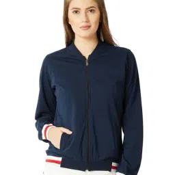 Miss Chase Navy Cotton Jacket-29