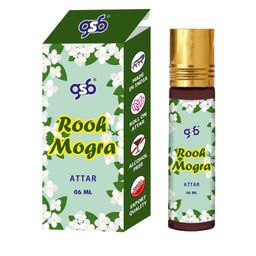 GSB Rooh Mogra Alcohol Free Long Lasting Attar - 6 ml-4