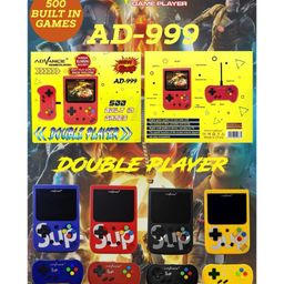 Sanjary Double Player Video Game 500 Build in Game  - Color May Vary image 3