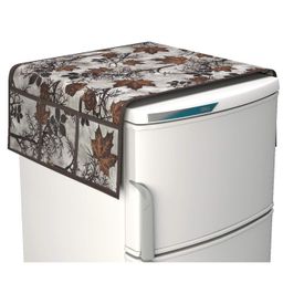 Dakshya Industries Fridge Top Cover and Fridge Mat Combo Set of 5 image 3