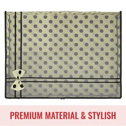 Kuber Industries Cream-Coloured Set of 3 Regular Multi-Utility Organisers image 3