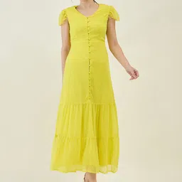 aayu Layered Georgette A-Line Maxi Dress-image-23