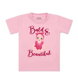 Arvesa Kids Typography Printed Applique T-shirt-picture-34