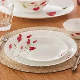 Larah by Borosil Diana 13 Piece Opalware Dinner Set-image-98