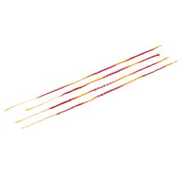 NVR Red Traditional Red Thread Rakhi - Set of 4 image 4