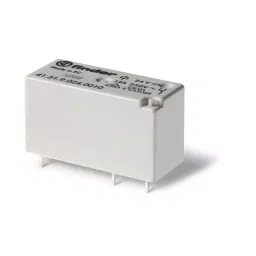 Finder PCB Mount Relay 5 V DC Coil 12 A Switching Current SPDT, 413190050010 (Pack of 20 Pcs)-picture-31