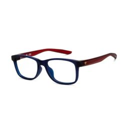 Hooper Superman Blue Rectangular Eye Frames for Kids-image-64