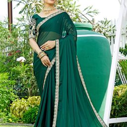 K 5 Fashion Pure Chiffon Ready to Wear Saree-image-91
