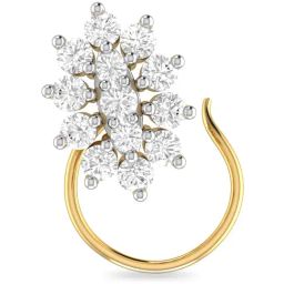 PC Jeweller Brenn 18k Gold Nosepin for Women-image-96