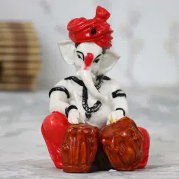 eCraftIndia Lord Ganesha playing Tabla-37