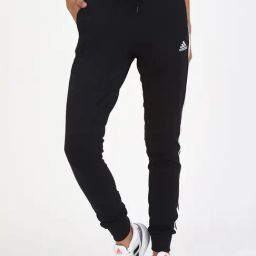 Adidas Black Cotton Joggers-image-69