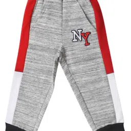 Lazy Shark Kids Grey Striped  Joggers-image-32