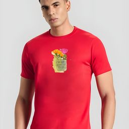 SZN Men Graphic Printed Sports T-shirt-image-78