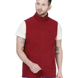 Wildcraft Red Round Neck Sweatshirt-image-12