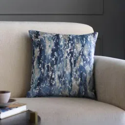 GM Rain Forest Abstract Blue Cushion Cover-image-20