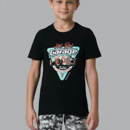 Van Heusen Regular Fit Smart Tech Easy Stain Release T-Shirt - Black-image-49